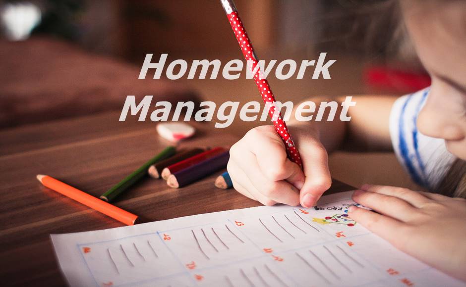 how to manage homework in high school